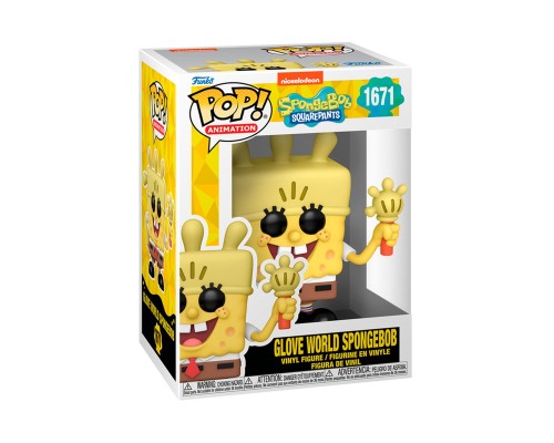 Фігурка Funko Pop Губка Боб з рукавичкою-ліхтариком (75734)