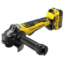 Шліфувальна машина Stanley кутова акум безщіткова FATMAX,Li-Ion V20, 18В, 2x4Ah, 8000об/хв, 125 мм, кейс (SFMCG700M2K)