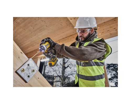 Шуруповерт DeWALT ударний, 18 В XR Li-lon, безщітковий, 282 Нм (Без АКБ та ЗП) (DCF860N)
