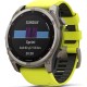 Смарт-годинник Garmin fenix 8 51mm,Saph Solar, BareTi/Graphite,AmpYe/GrphBnd (010-02907-21)