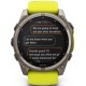Смарт-годинник Garmin fenix 8 51mm,Saph Solar, BareTi/Graphite,AmpYe/GrphBnd (010-02907-21)