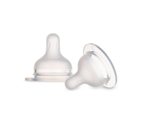 Соска Canpol babies силіконова до пляшечки S-Shape S (міні) 2 шт (59/891)