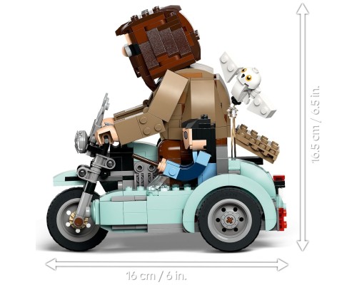 Конструктор LEGO Harry Potter Поїздка Геґріда й Гаррі на мотоциклі (76443)