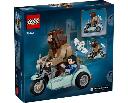 Конструктор LEGO Harry Potter Поїздка Геґріда й Гаррі на мотоциклі (76443)