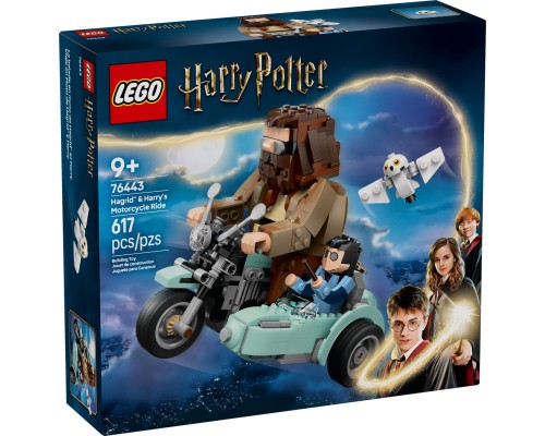 Конструктор LEGO Harry Potter Поїздка Геґріда й Гаррі на мотоциклі (76443)