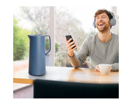 Термос Tefal Motiva, 1л, пластик, скло, блакитний (N4170310)