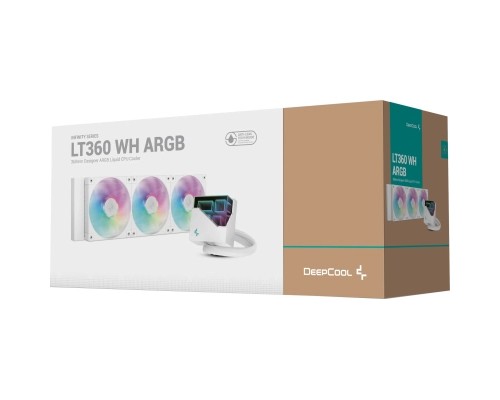 Система рідинного охолодження Deepcool LT360 ARGB White (R-LT360-WHAMNC-G-1)