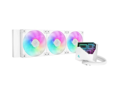 Система рідинного охолодження Deepcool LT360 ARGB White (R-LT360-WHAMNC-G-1)