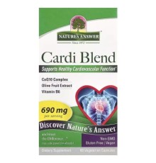 Вітамінно-мінеральний комплекс Nature's Answer Кардіо-комплекс, підтримка серцево-судинної системи (NTA-16538)