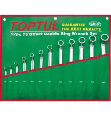 Ключ Toptul накидний 6-32 мм (кут 75 °) 12шт. (GAAA1204)