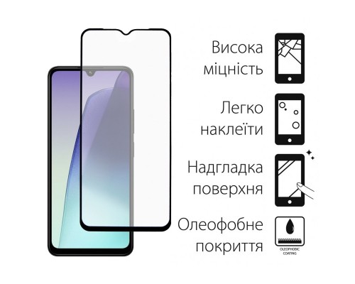 Скло захисне Dengos Full Glue Xiaomi Redmi A4 (black) (TGFG-383)