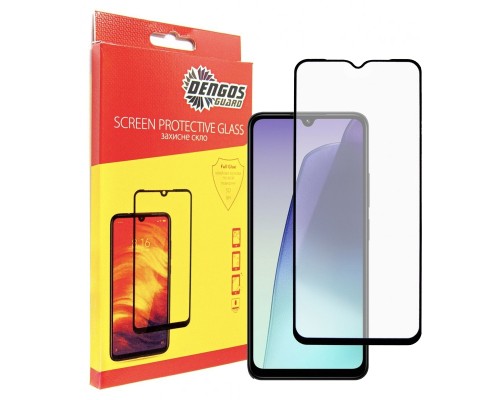 Скло захисне Dengos Full Glue Xiaomi Redmi A4 (black) (TGFG-383)