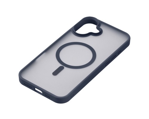 Чохол до мобільного телефона 2E iPhone 16 Plus Soft Touch MagSafe Cover dark blue (2E-IPH-16PL-OCLS-DB)