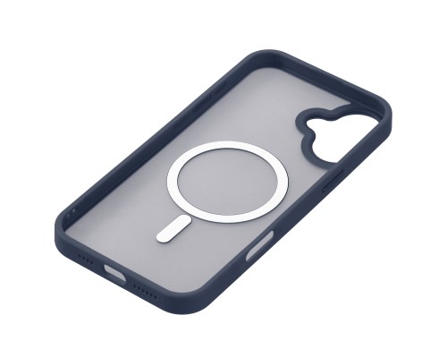 Чохол до мобільного телефона 2E iPhone 16 Plus Soft Touch MagSafe Cover dark blue (2E-IPH-16PL-OCLS-DB)