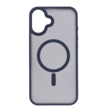 Чохол до мобільного телефона 2E iPhone 16 Plus Soft Touch MagSafe Cover dark blue (2E-IPH-16PL-OCLS-DB)