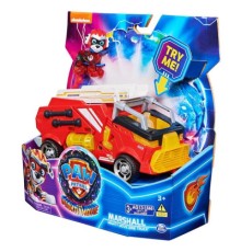 Ігровий набір Paw Patrol Щенячий патруль у кіно 2 Рятувальний автомобіль-трансформер із водієм Маршалом (SM17776/6481)