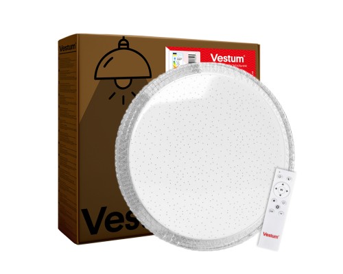 Світильник Vestum CRYSTAL зоряне небо 60W 3000К-6500К з ДК (VS-91032)