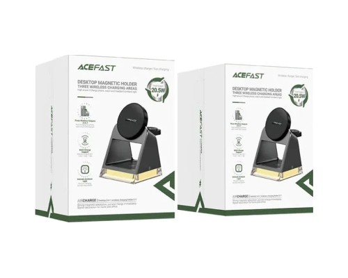 Зарядний пристрій Acefast Wireless QI 3in1 15W E17 (6974316282815)