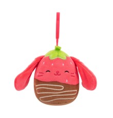 Брелок Squishmallows на кліпсі – Кролик Гунда 9 см (SQCP00464)