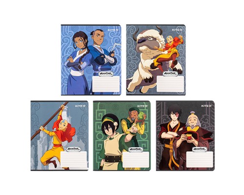 Зошит Kite Avatar, 12 аркушів, лінія (AV24-234)