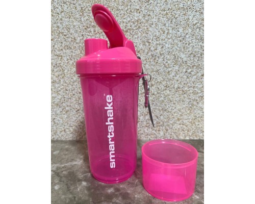 Шейкер спортивний SmartShake Slim 500ml Neon Pink (10253201) Шейкер спортивний SmartShake Slim 500ml Neon Pink (10253201)