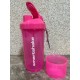 Шейкер спортивний SmartShake Slim 500ml Neon Pink (10253201)