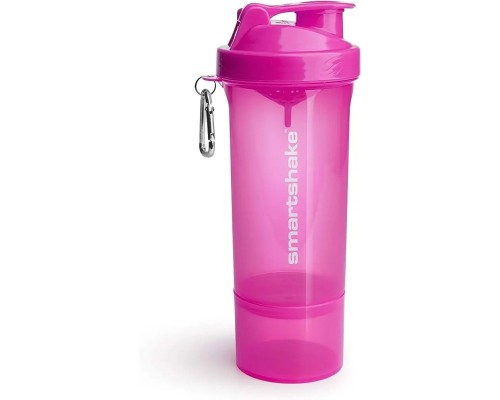 Шейкер спортивний SmartShake Slim 500ml Neon Pink (10253201) Шейкер спортивний SmartShake Slim 500ml Neon Pink (10253201)