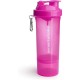 Шейкер спортивний SmartShake Slim 500ml Neon Pink (10253201)