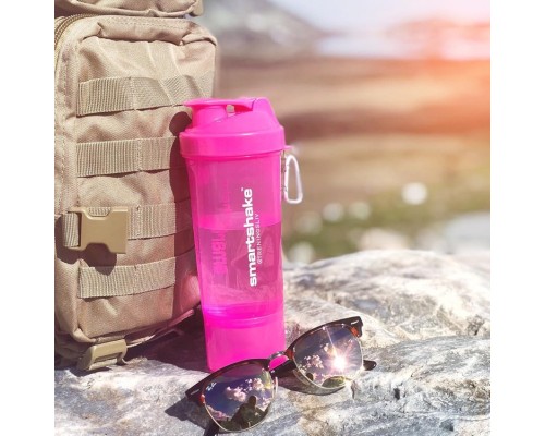 Шейкер спортивний SmartShake Slim 500ml Neon Pink (10253201) Шейкер спортивний SmartShake Slim 500ml Neon Pink (10253201)