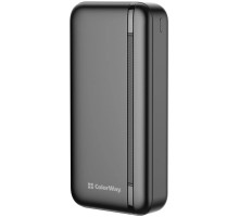 Батарея універсальна ColorWay 20 000 mAh Portable Charger (USB/QC3.0 + USB-C/PD/22.5W) Black (CW-PB200LPB4BK-PD)
