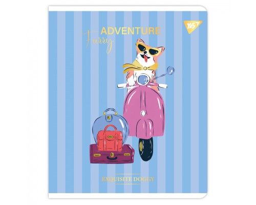 Зошит Yes Exquisite doggy 18 аркушів лінія (767528)