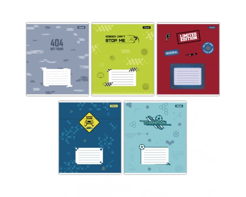 Зошит 1 вересня Game zone А5 12 аркушів лінія (767220)