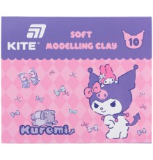 Пластилін Kite Kuromi восковий, 10 кольорів, 200 г (HK24-084)
