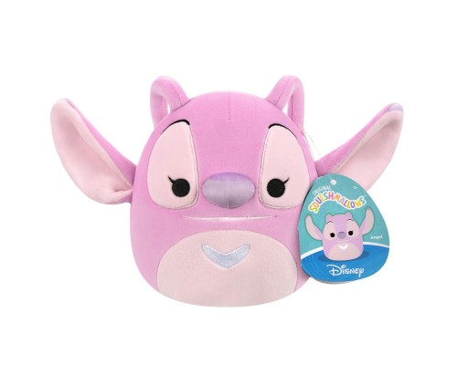 М'яка іграшка Squishmallows Disney Ангел 17 см (SQDI01075) М'яка іграшка Squishmallows Disney Ангел 17 см (SQDI01075)