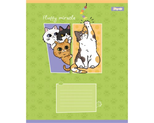 Зошит 1 вересня Fluffy miracle А5 18 аркушів лінія (768162)