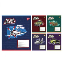 Зошит Yes Steel Beasts А5 12 аркушів лінія (767710)