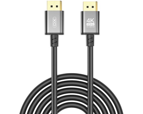 Кабель мультимедійний DisplayPort to DisplayPort 5.0m v1.2 tranish XO (GB018B-DP.tranish)