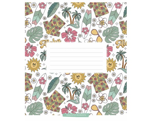 Зошит Школярик Enjoy your life 12 аркушів лінія (012-3503L)