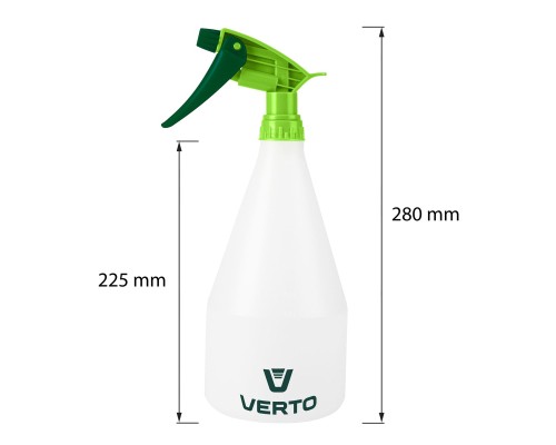 Обприскувач Verto ручний, пластик, 1л (15G546)