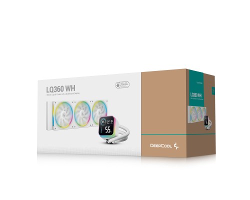 Система рідинного охолодження Deepcool LQ360 White (R-LQ360-WHDSMC-G-1)
