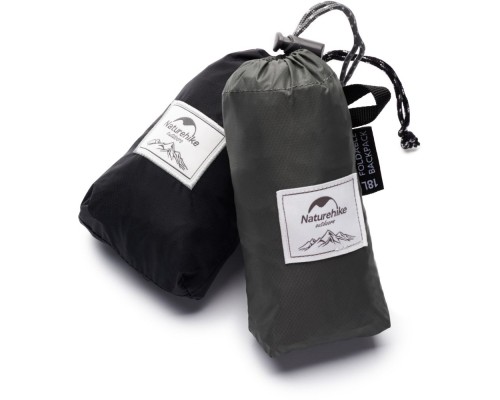 Рюкзак туристичний Naturehike Ultralight NH17A012-B, 18 л, чорний (6927595718674)