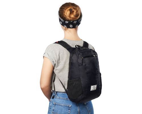 Рюкзак туристичний Naturehike Ultralight NH17A012-B, 18 л, чорний (6927595718674)