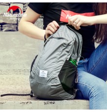 Рюкзак туристичний Naturehike Ultralight NH17A012-B, 18 л, чорний (6927595718674)