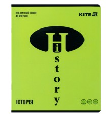 Зошит Kite предметний Bright 48 аркуші, клітинка, історія (K25-240-14)