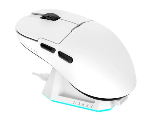 Мишка Ajazz AJ159P MC Wireless/Bluetooth/USB Charging Dock White (AJ159P-MC-W)