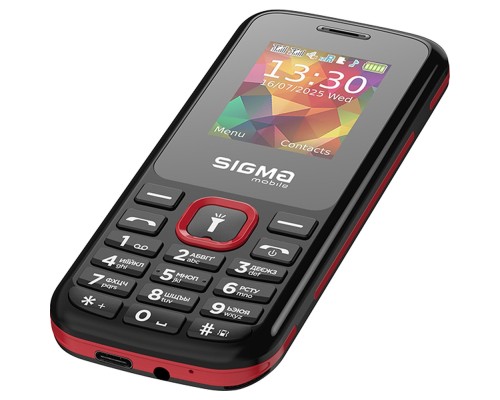 Мобільний телефон Sigma X-style 171 MINI Track Black-Red (4827798813744)