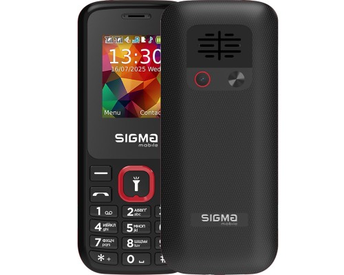 Мобільний телефон Sigma X-style 171 MINI Track Black-Red (4827798813744)