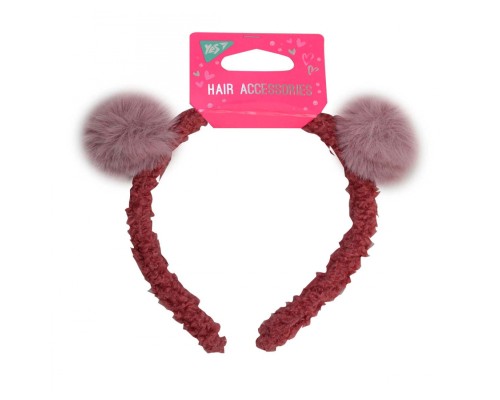 Дитячий обруч для волосся YES! Fun пухнастик (707224)