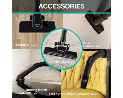 Пилосос Gorenje VC 2206 G4ADBL (VC2206G4ADBL)