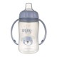 Поїльник-непроливайка Canpol babies Cute Animals тренувальна з силіконовим носиком 320 мл, синя (56/512_blu2)